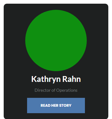 Team member: one person from the Team page, with a link to their bio.
