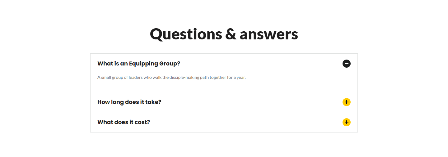 Questions & answers: questions people fold open, chosen from your list of questions.